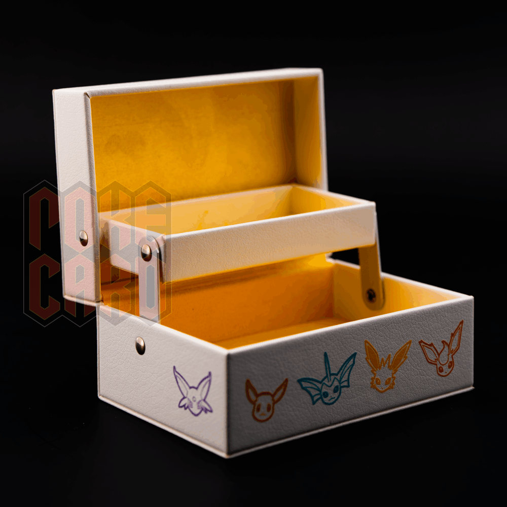 Pokémon TCG Sword & Shield Eevee Advanced Indicator Organizer Box/Dice&Accessory