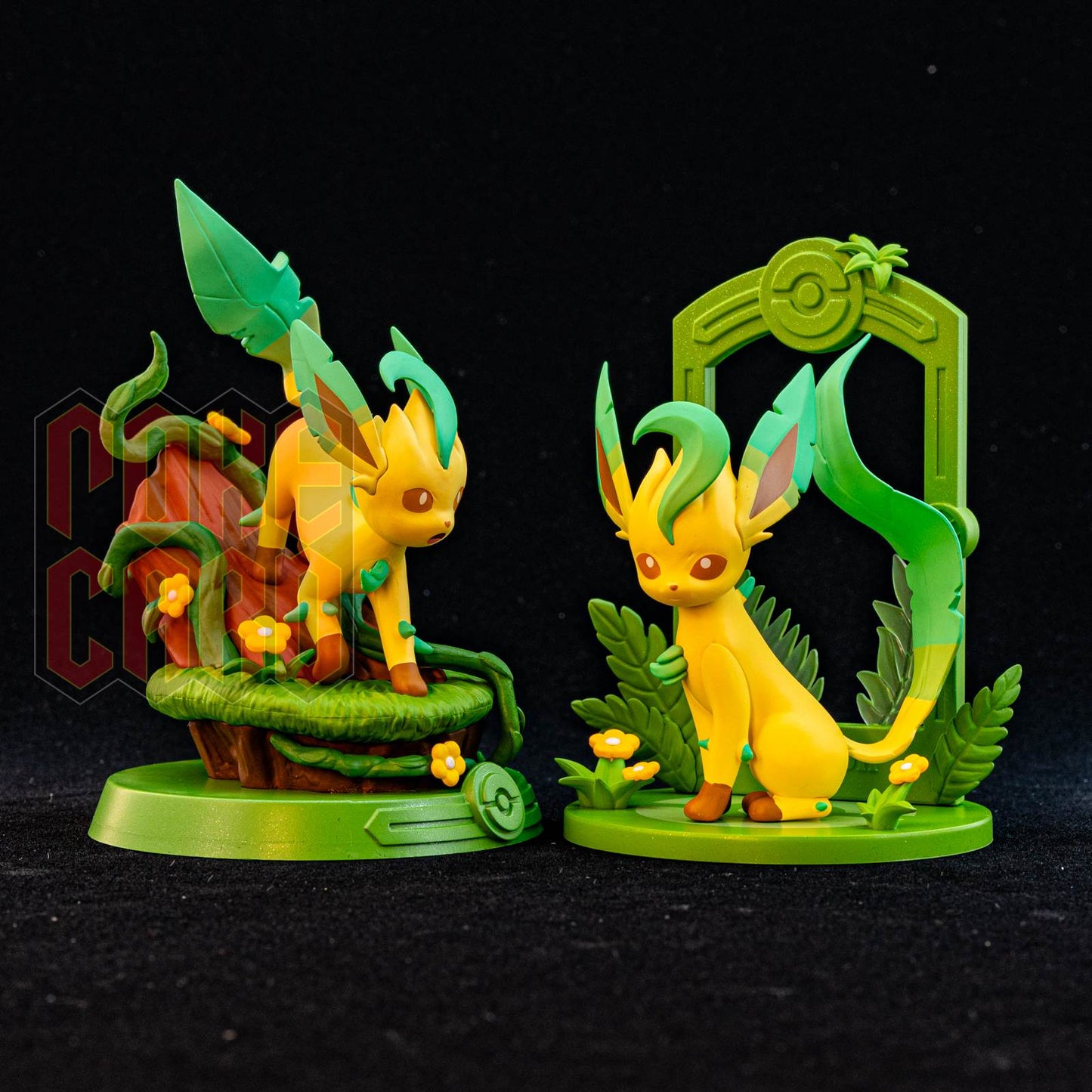 Adventures! Pokemon Leafeon Action Figure Statue