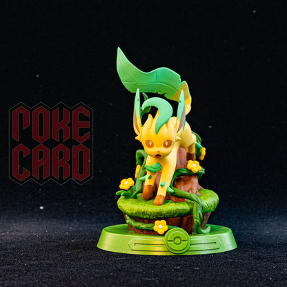 Adventures! Pokemon Leafeon Action Figure Statue