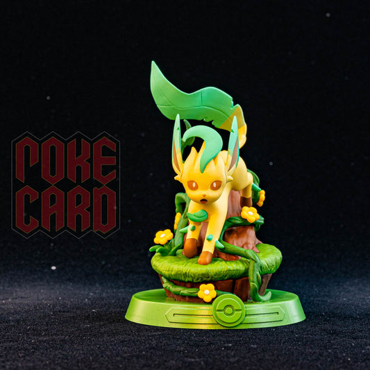 Adventures! Pokemon Leafeon Action Figure Statue