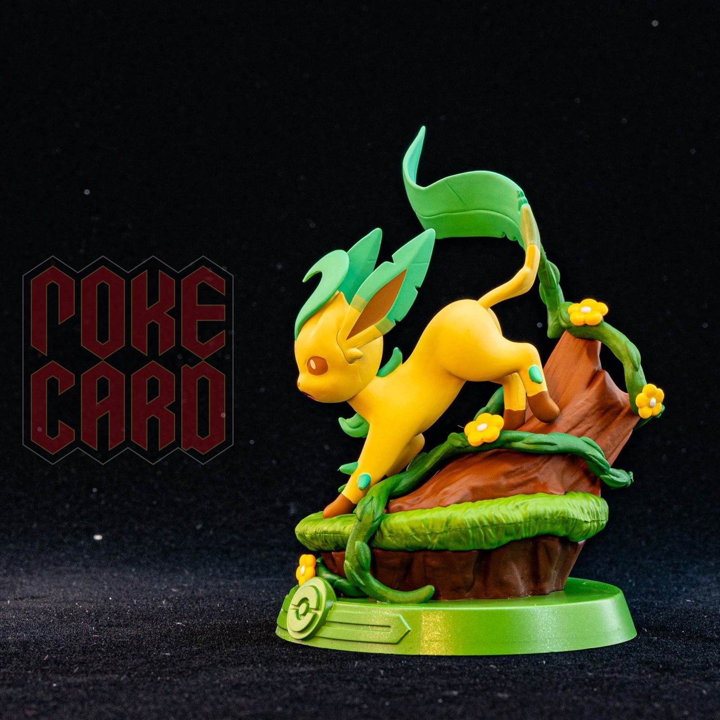 Adventures! Pokemon Leafeon Action Figure Statue