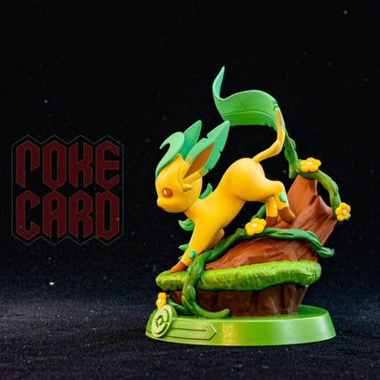 Adventures! Pokemon Leafeon Action Figure Statue