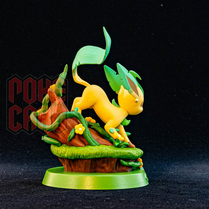 Adventures! Pokemon Leafeon Action Figure Statue