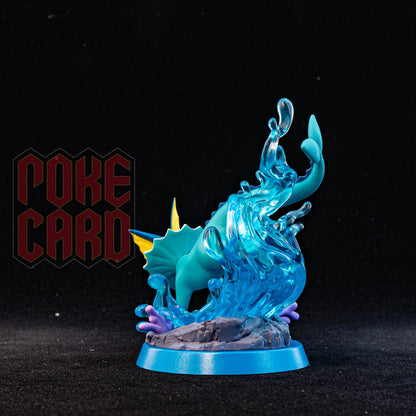 Adventures! Pokemon Vaporeon Action Figure Statue
