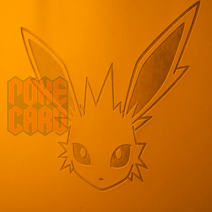 Pokemon S-Chinese Sealed Gift Box Jolteon Eevee GX Theme 480 Slots Card Binder Yellow