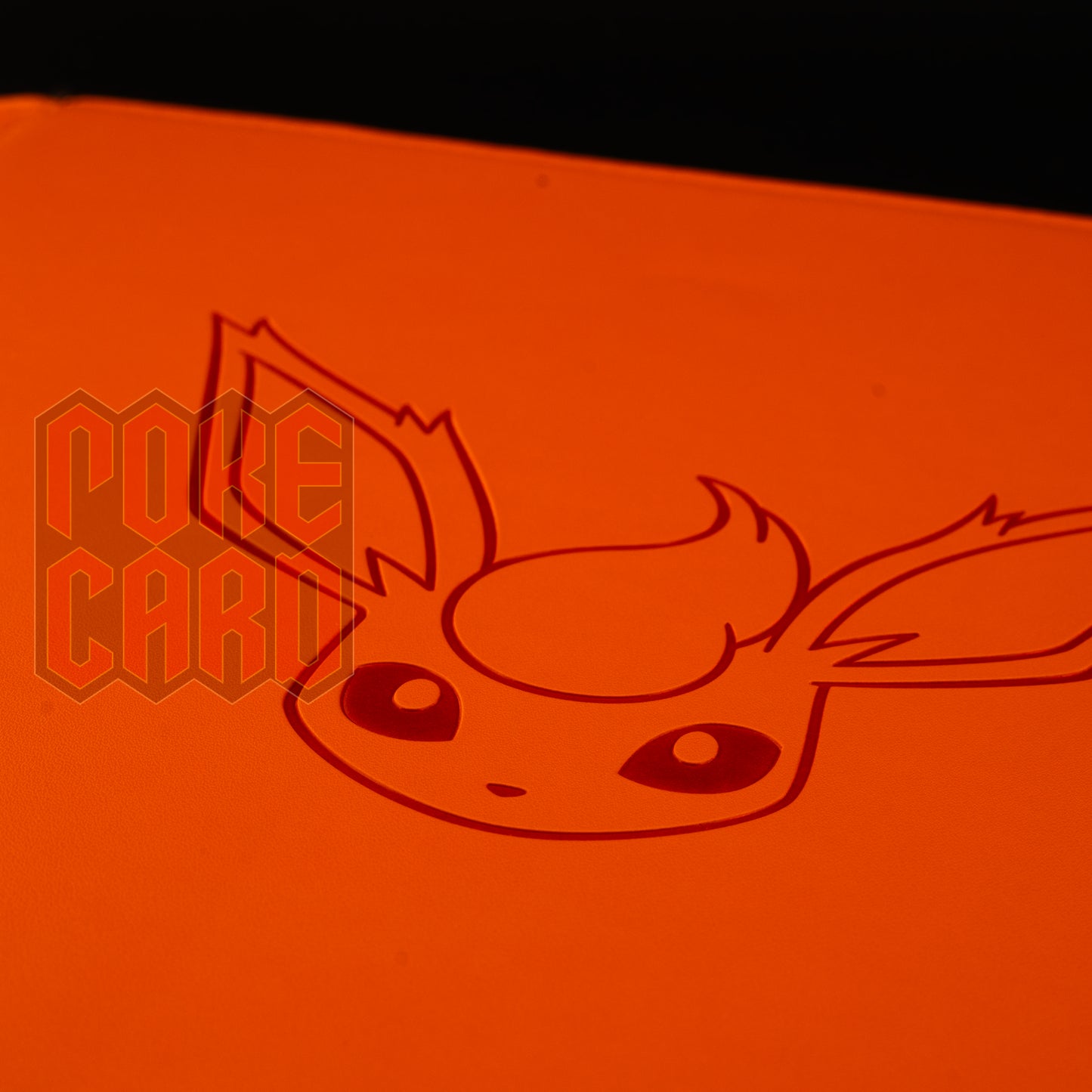 Pokemon TCG Flareon Advanced theme 480 Slots Card Sealed Binder Sleeve